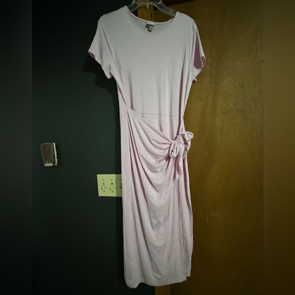 A New Day Women's Short Sleeve Tie-Front Wrap Dress NWT Size XS, S, M, L, or XXL - Picture 6 of 12